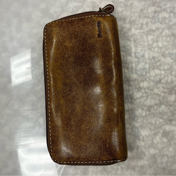Leather Roots purse - Picture 3 of 5